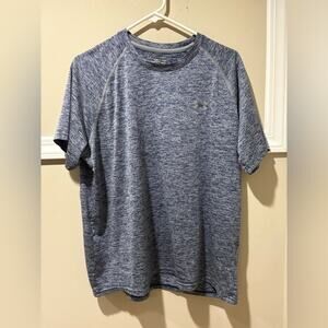 Under Armour Heathered Gray Short Sleeve‎ Tee